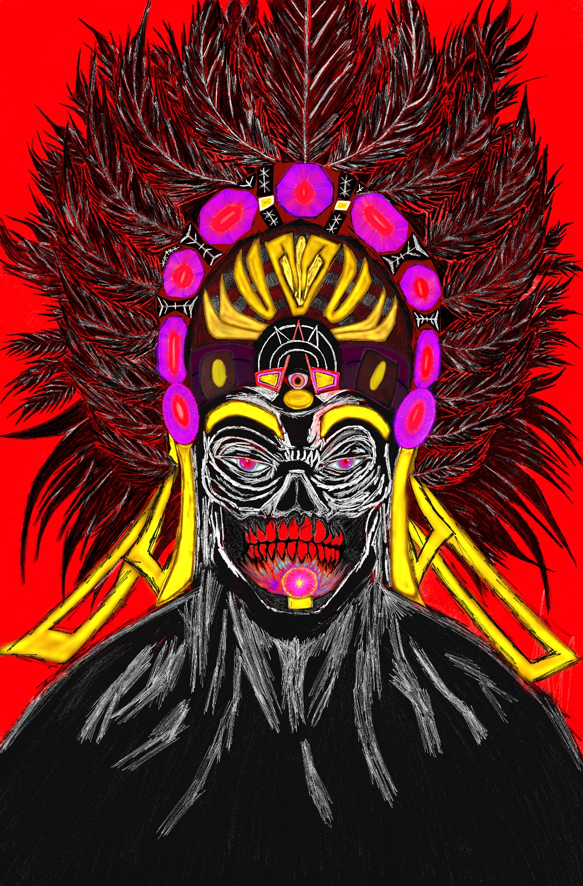 Cultura azteca con algo de color thumbnail thumbnail